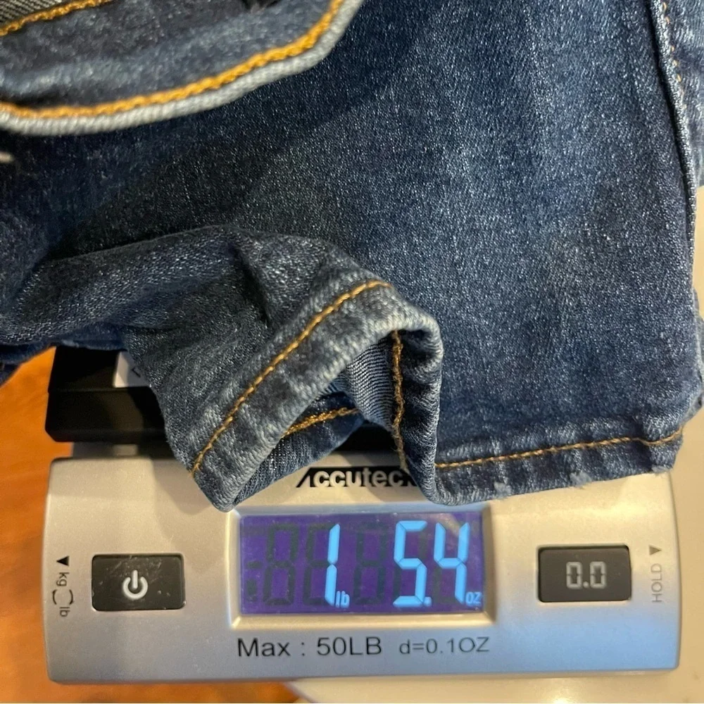 BR:  J Crew Mercantile Flex Jean Men’s Slim Medium Wash straight leg 33